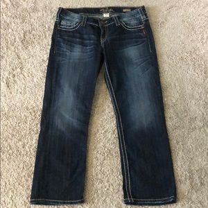 Women’s Silver Jeans Santorini Capri